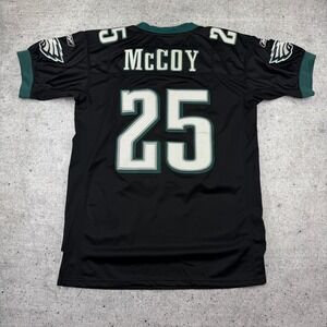 Vintage Reebok NFL Philadelphia Eagles Black #25 LeSean McCoy Jersey Sz 48 L-XL